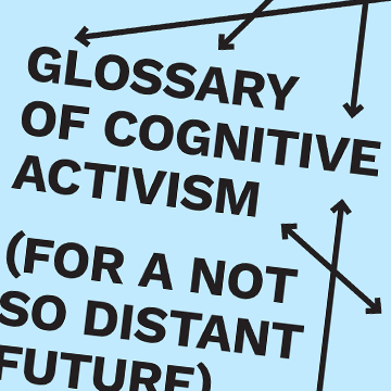 Glossary of Cognitive Activism (Third Edition)